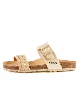 Мюли billowy, золотой