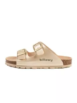 Мюли billowy, золотой