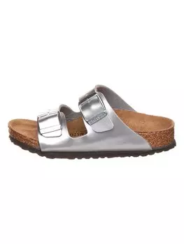 Мюли Birkenstock Arizona, серебряный