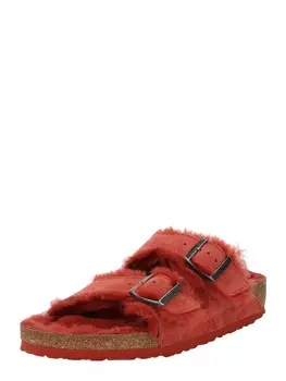 Мюли Birkenstock Arizona Shearling, ржаво-красный