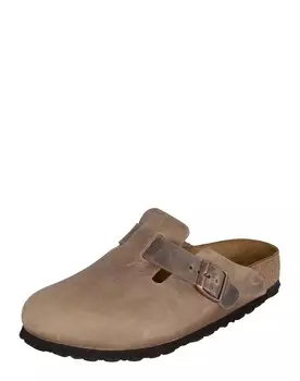 Мюли Birkenstock Boston, коричневый/светло-коричневый