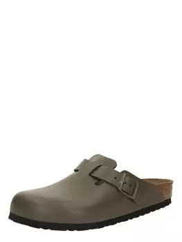 Мюли BIRKENSTOCK Boston, серо-коричневый