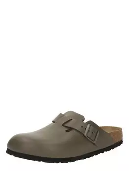 Мюли BIRKENSTOCK Boston, серо-коричневый
