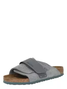 Мюли BIRKENSTOCK Kyoto, цвет Grey/Dark grey