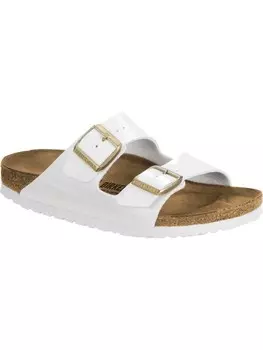 Мюли Birkenstock Paltolette Arizona Birko-Flor Lack, цвет Patent White