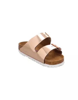 Мюли Birkenstock Pantolette Arizona, цвет Metallic Copper