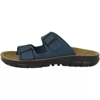 Мюли Birkenstock Pantolette Bilbao Birko Flor Weichbettung normal, синий