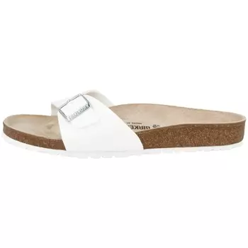Мюли Birkenstock Pantolette Madrid Birko Flor normal, белый