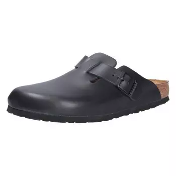 Мюли Birkenstock Tieffubett Clog BOSTON SCHMALE FORM, черный