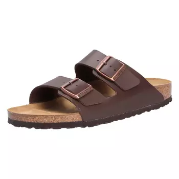 Мюли Birkenstock Tieffubett Pantolette ARIZONA SCHMALE FORM, коричневый