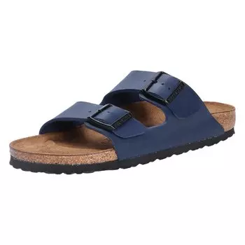 Мюли Birkenstock Tieffubett Pantolette ARIZONA SCHMALE FORM, темно синий