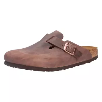 Мюли Birkenstock Tieffubett Pantolette BOSTEN NORMALE FORM, коричневый