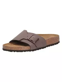 Мюли Birkenstock Tieffubett Pantolette CATALINA, коричневый