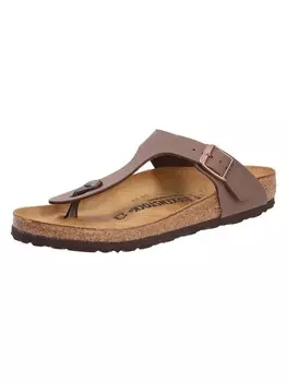 Мюли Birkenstock Tieffubett Pantolette GIZEH BF, коричневый