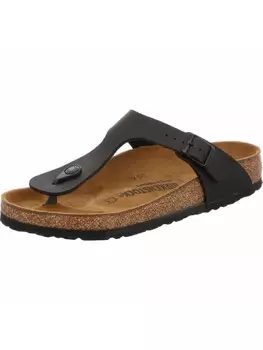 Мюли Birkenstock Zehentrenner, черный
