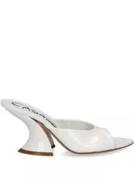 Мюли Blade 100 Casadei, белый