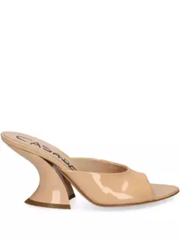 Мюли Blade 100 Casadei, нейтральный