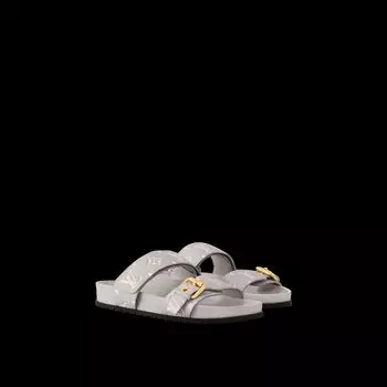 Мюли Bom Dia Flat Comfort Louis Vuitton, серый