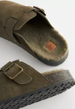 Мюли BORG LINED CLOSED TOE REGULAR FIT Next, зеленый