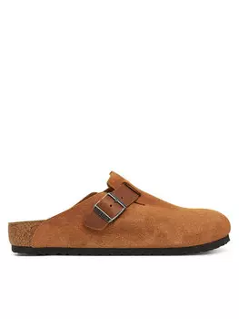 Мюли Boston zamsz 1029185 Birkenstock, коричневый