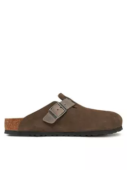 Мюли Boston zamsz 1029210 Birkenstock, коричневый