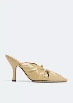 Мюли Bottega Veneta Bunnie, бежевый