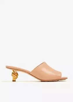 Мюли Bottega Veneta Knot, бежевый