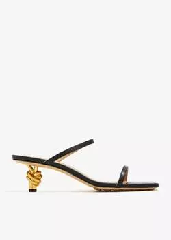 Мюли Bottega Veneta Knot, черный