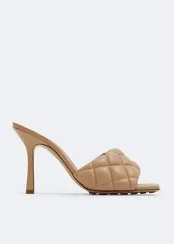 Мюли Bottega Veneta Padded, бежевый