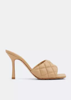Мюли Bottega Veneta Stretch Padded, бежевый
