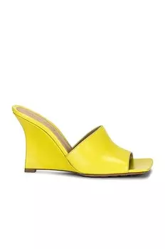 Мюли Bottega Veneta Stretch Wedges, цвет Kiwi