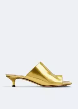 Мюли Bottega Veneta Stretch, золотой