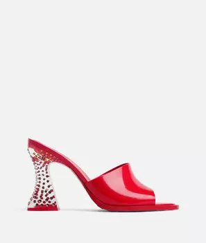 Мюли Bottega Veneta, темно-красный