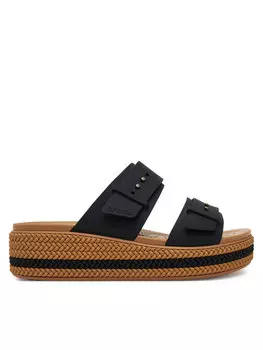 Мюли Brooklyn Woven Buckle 209978 Crocs, черный