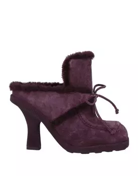 Мюли Burberry, фиолетовый