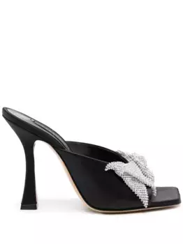 Мюли Butterfly Geraldine 100 Casadei, черный