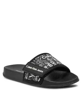 Мюли Calvin Klein, черный
