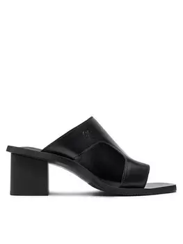 Мюли Calvin Klein Jeans 5 Heel Sandal Lh Mg Mtl YW0YW01500, черный