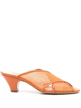 Мюли Casadei 50 мм Muni, оранжевый