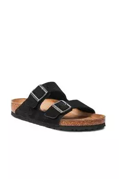 Мюли - Черный - Плоская подошва Birkenstock, черный