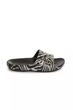 Мюли - Черный - Плоская подошва Crocs, черный