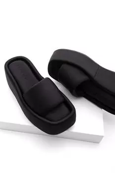 Мюли - Черный - Танкетка Marjin, черный