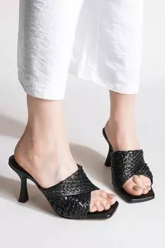 Мюли - Черный - Туфли на шпильке Marjin, черный