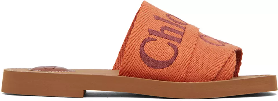 Мюли Chloe Orange Woody