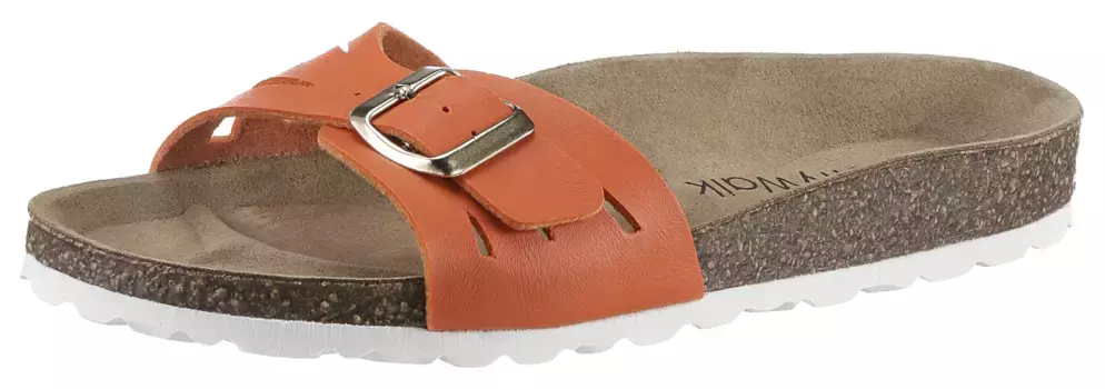 Мюли CITY WALK, летние туфли, тапочки с эргономичной стелькой, цвет Orange