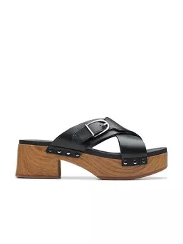 Мюли Clarks Leder Sivanne Walk, черный