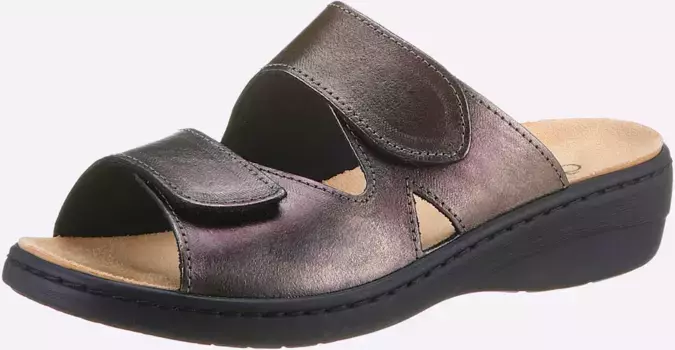 Мюли Classic Basics, серебристый