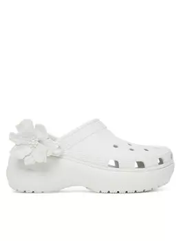 Мюли Classic Bouquet Platform Clog 211292 Crocs, белый