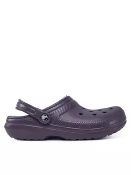Мюли Classic Lined Clog 203591 Crocs, фиолетовый