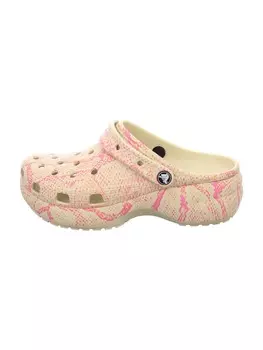 Мюли Crocs Badelatschen, бежевый
